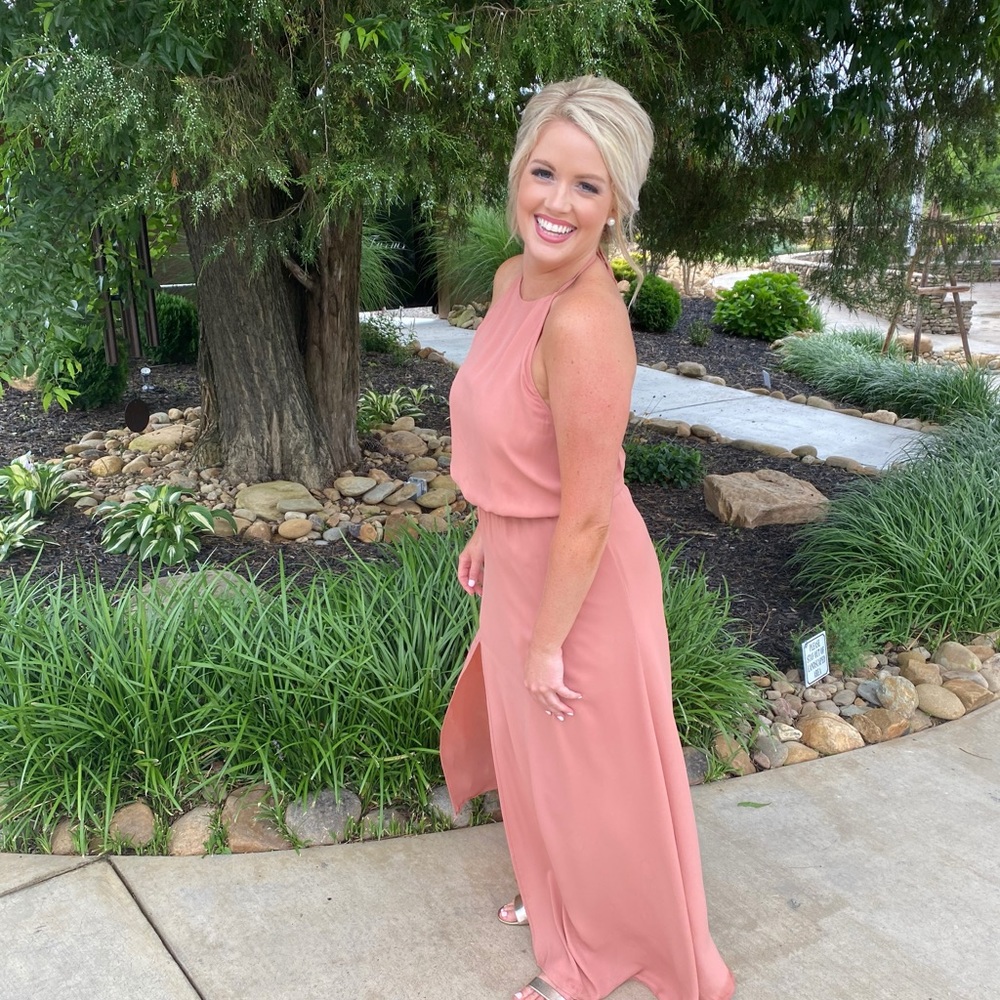 Show me your mumu heather halter dress